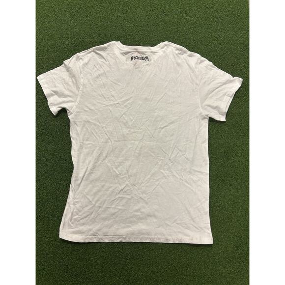 Lady Gaga Mayhem White T-Shirt XXL Graphic Band Tee EUC - Picture 6 of 7